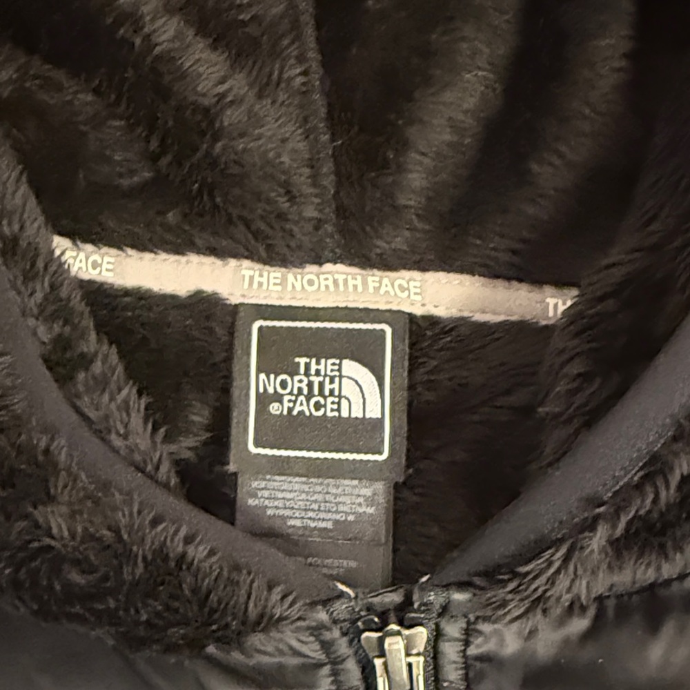The North Face Black Hooded Fleece Jacket - Picture 3 of 7